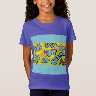 Camiseta Eu fui ruim, mas estou na igreja