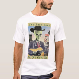 Camiseta Eu fui visto na Alienígena de Nashville
