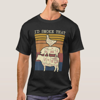 Camiseta Eu Fumaria Aquele Vintage