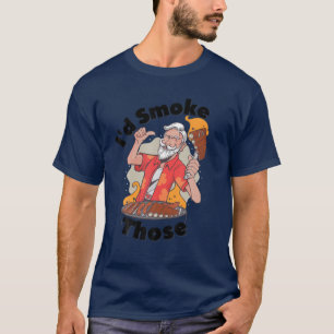 Camiseta Eu fumaria isso Id Fumar Aqueles CHURRASCO eng