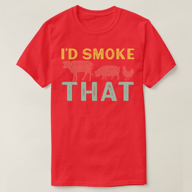 Camiseta Eu Fumava Isso (Frente do Design)