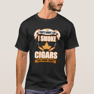 Camiseta Eu Fumo Cigarros Dizendo 4