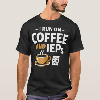 Camiseta Eu Funciono Com Café E Ieps Professor Sped