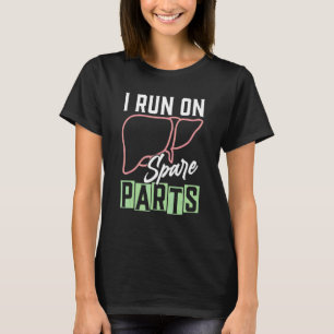 Camiseta Eu Funciono Com Peças Sobressalentes Saúde do Fíga