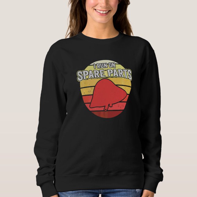 Camiseta Eu Funciono Com Peças Sobressalentes Transplante d (Frente)