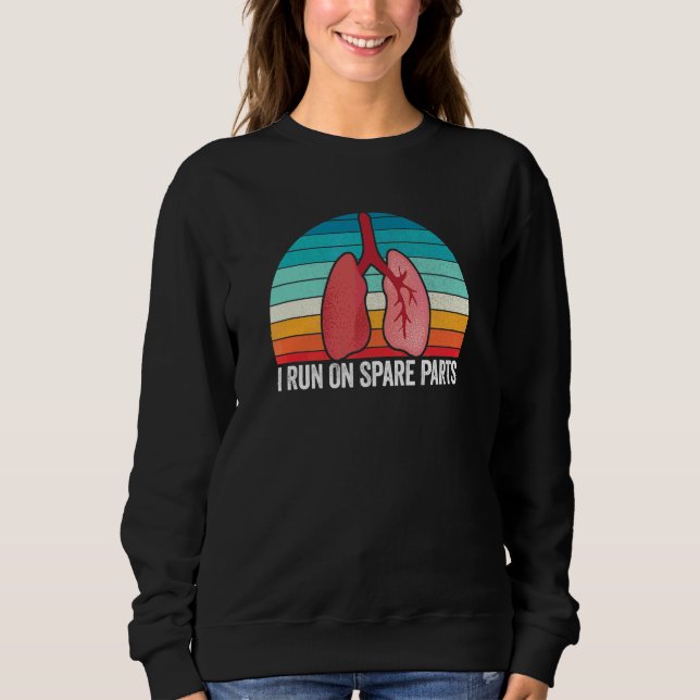 Camiseta Eu Funciono Com Peças Sobressalentes Transplante D (Frente)