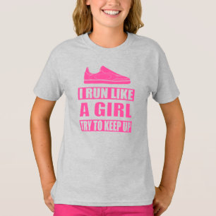 Camiseta Eu funciono como uma menina
