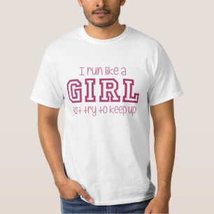 Camiseta Eu funciono como uma tentativa da menina apenas