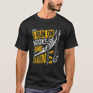 Camiseta Eu Funciono Em Ganchos E Correntes Motorista De Re