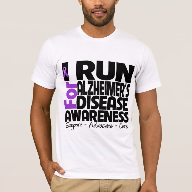 Camiseta Eu funciono para a consciência da doença de (Frente)
