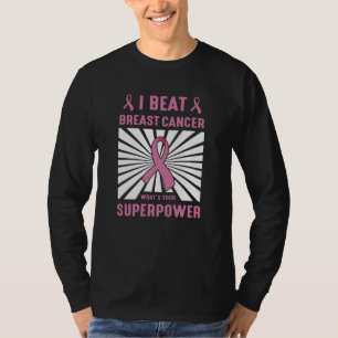Camiseta Eu Ganhei O Orgulho De Sobrevivência Do Câncer Da