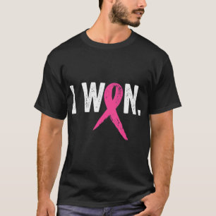 Camiseta Eu Ganho Sensibilização Para O Cancer Da Mama Supo