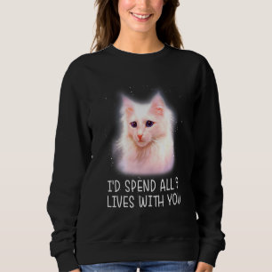 Camiseta Eu Gasto Todas As 9 Vidas Com Você Cat