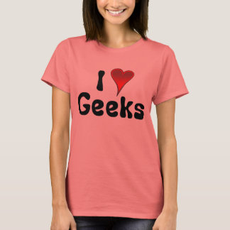 Camiseta Eu geeks de coração na frente