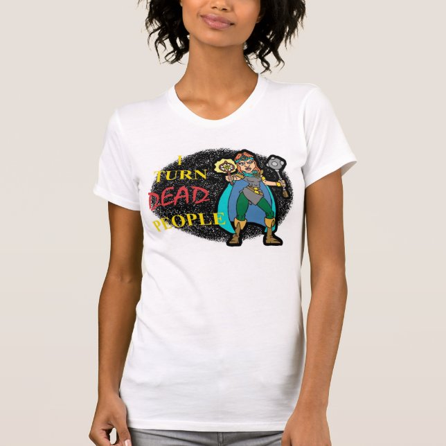 Camiseta Eu giro pessoas inoperantes (Frente)