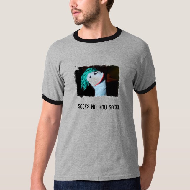 Camiseta Eu golpeio? Não, você golpeia! (Frente)