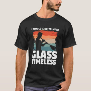 Camiseta Eu Gostaria De Fazer Eterno De Vidro Vidrindo G