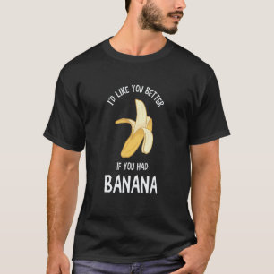 Camiseta Eu Gostaria de Você Banana Veganos Vegetarianos Ba