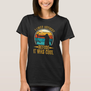 Camiseta Eu Gostava De Arqueia Antes De Ser Legal Caça De A