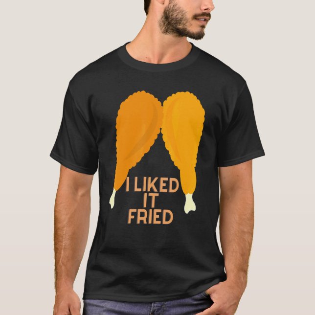 Camiseta Eu Gostei de Frito Dia Nacional do Frango Frito (Frente)