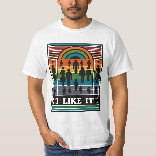 Camiseta Eu Gosto (Frente)