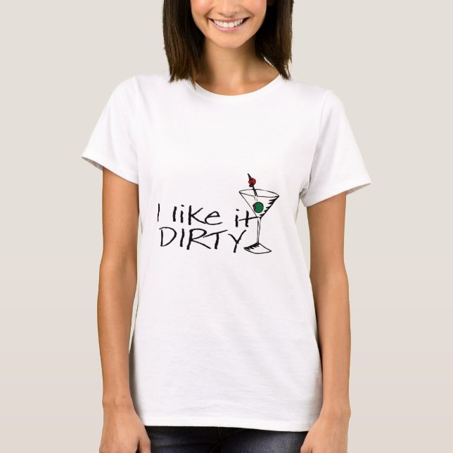 Camiseta Eu gosto d Martini sujo (Frente)