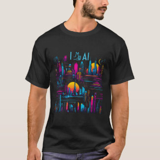 Camiseta Eu Gosto Da Ai Duas Miniaturas Da Intel Artificial