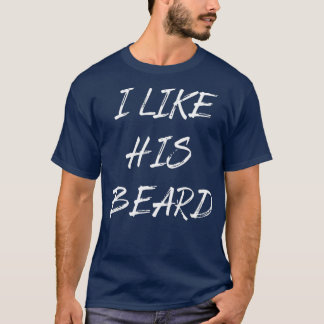 Camiseta eu gosto da barba dele