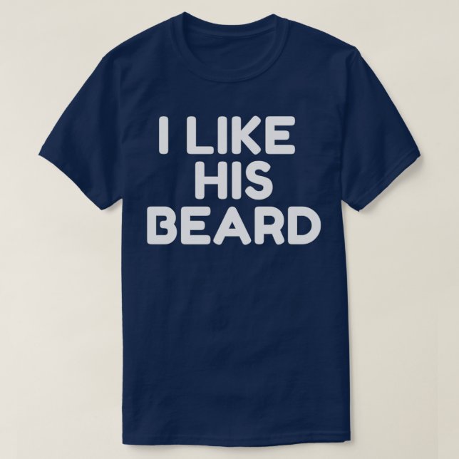 Camiseta Eu Gosto Da Barba Dele 7 (Frente do Design)