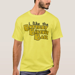 Camiseta Eu gosto da base de biscoitos da manteiga