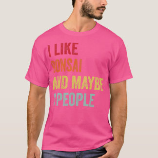 Camiseta Eu Gosto Da Bonsai Talvez 3 Pessoas