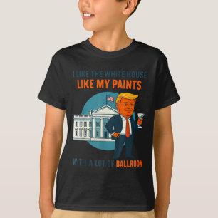 Camiseta Eu Gosto Da Casa Branca Como Minha Calça Com Muito