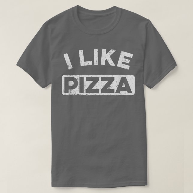 Camiseta Eu Gosto Da Mensagem 521120 Da Pizzafunny Comida P (Frente do Design)