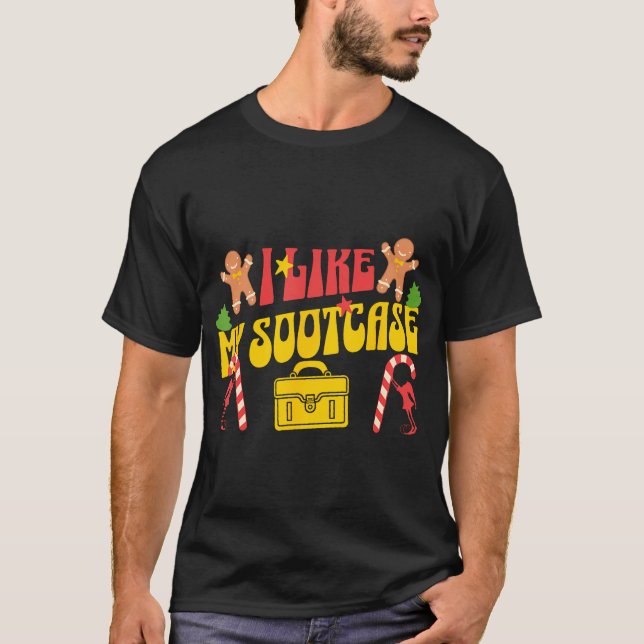 Camiseta Eu Gosto Da Minha Mala Engraçada, Sootcase Viral M (Frente)