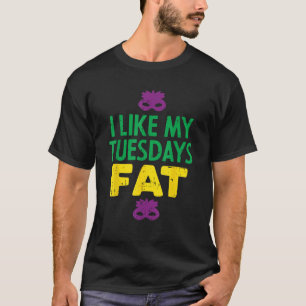 Camiseta Eu Gosto Das Minhas Terças Fat Jester Mask Engraça
