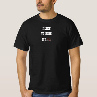 Camiseta Eu Gosto De Andar Na Minha Bike Emoji Personalizáv