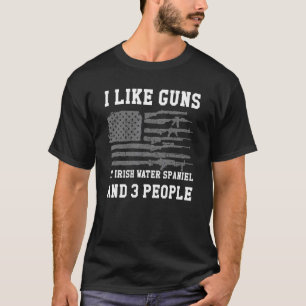Camiseta Eu Gosto De Armas, Minha Gama De Água Irlandesa E