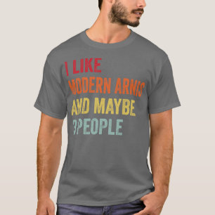 Camiseta Eu Gosto De Arnis Modernos Talvez 3 Pessoas