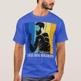 Camiseta Eu gosto de barbas grandes 12
