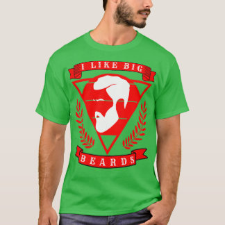 Camiseta Eu gosto de barbas grandes 20