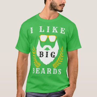 Camiseta Eu gosto de barbas grandes 9