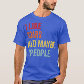Camiseta Eu Gosto De Barcos Talvez 3 Pessoas