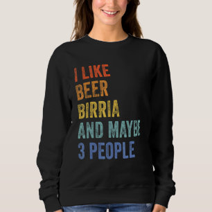 Camiseta Eu Gosto De Beer Birria E Talvez 3 Tacos De Pessoa