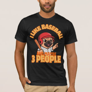Camiseta Eu gosto de beisebol