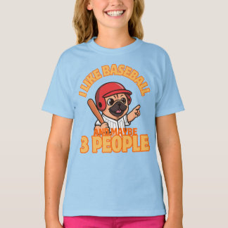 Camiseta Eu gosto de beisebol