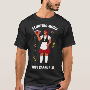 Camiseta Eu Gosto De Big Mugs Beover Bebendo Munique Aleman
