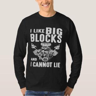 Camiseta Eu Gosto De Blocos Grandes E Não Posso Mentir Desi