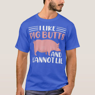 Camiseta Eu gosto de Bumbuns de porco e não posso mentir