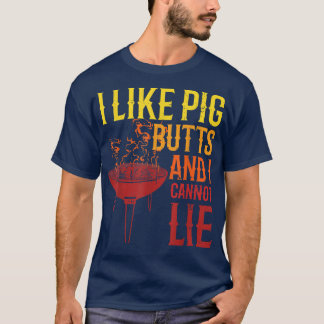 Camiseta Eu Gosto De Bumbuns De Porcos Grelha Mestre Butche