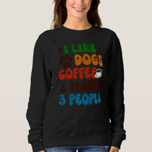 Camiseta Eu Gosto de Cachorros Café Talvez 3 Pessoas Sarca
